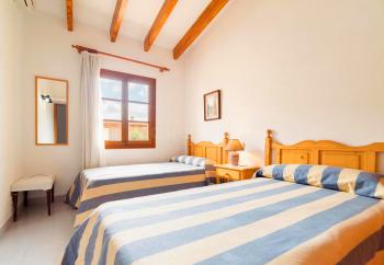 Schlafzimmer mit Klimaanlage