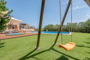 Pool, Terrasse, Schaukel