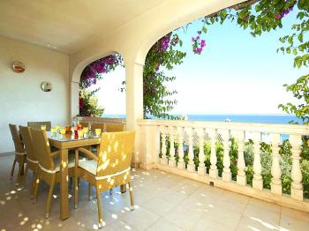 Ferienhaus mit Meerblick in Alcanada
