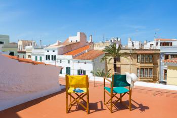 Dachterrasse mit tollem Blick über die Altstadt