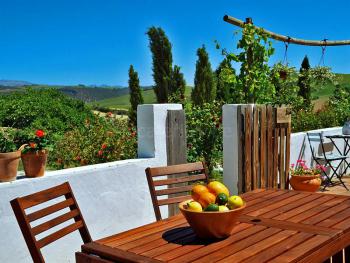 Terrasse mit Panoramablick