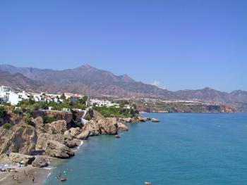 Strand in Nerja