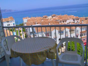 Balkon mit Meerblick