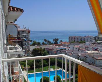 Balkon mit Meerblick