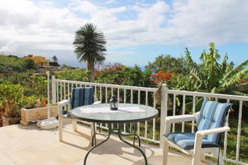 Private Terrasse mit Meerblick