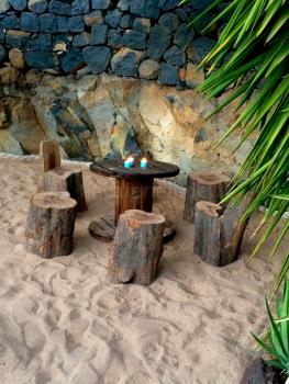 gemütlicher Sitzplatz 