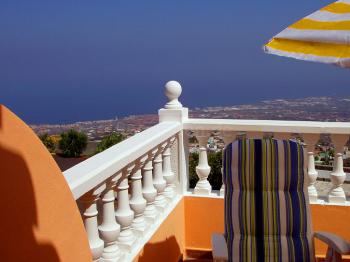 Balkon mit Meerblick