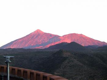 Teide im Abendrot