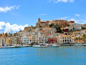 Blick auf Ibiza-Stadt